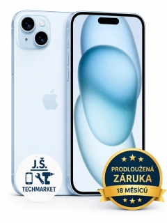 Apple iPhone 15 128 GB Blue, A+ | 100% baterie